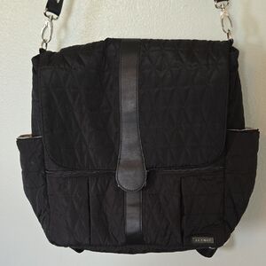 JJ Cole | Black Backpack Diaper Bag